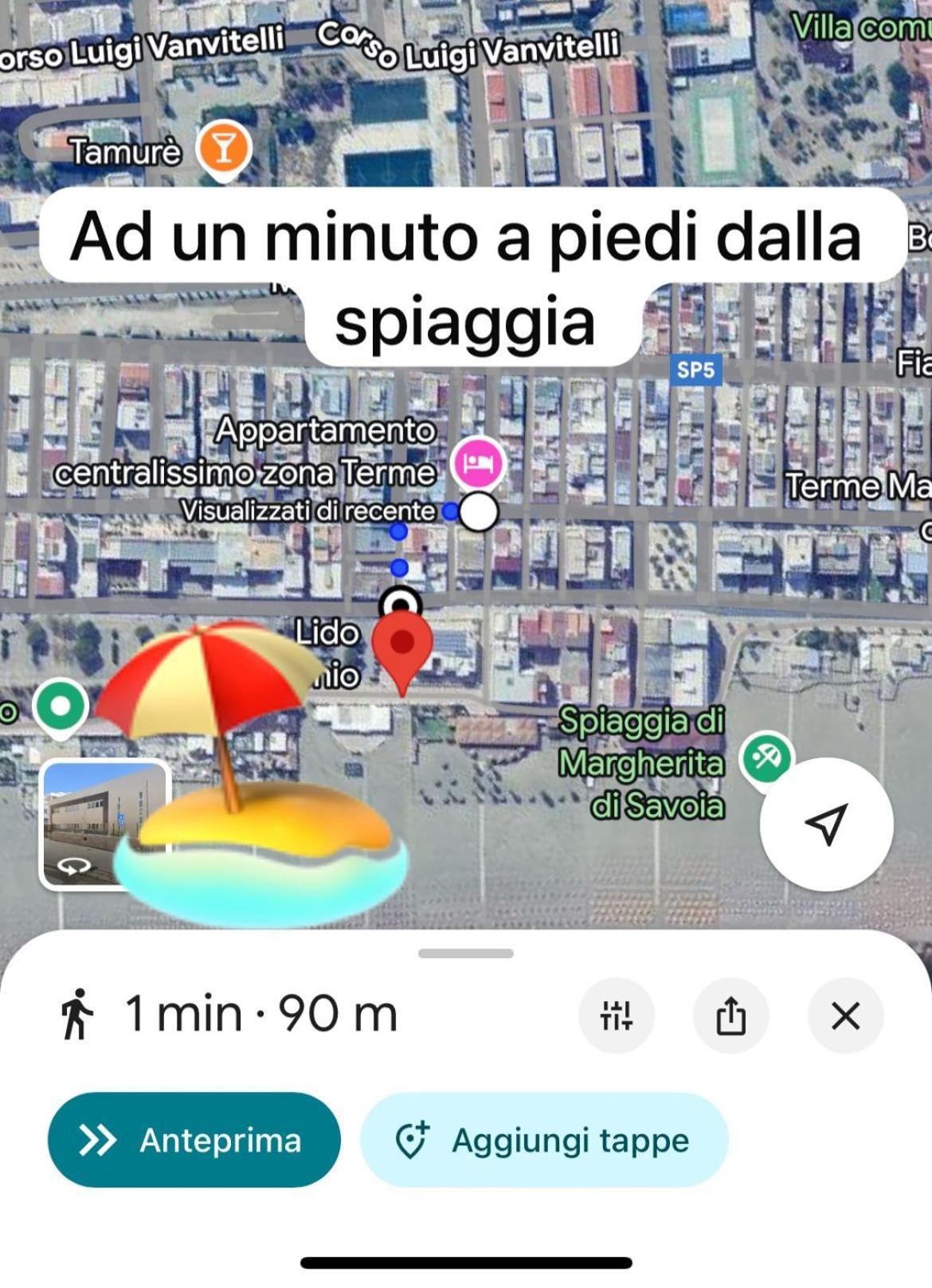 Appartamento Centralissimo Zona Terme Маргерита-ді-Савоя Екстер'єр фото